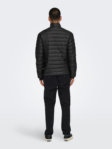 Giacca di mezza stagione 'ONSGAVIN' di Only & Sons in nero