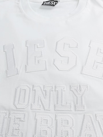 T-Shirt 'T-JUST 250216' DIESEL en blanc