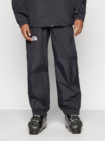 Tapered Pantaloni sport 'BUILD UP' de la THE NORTH FACE pe negru: față