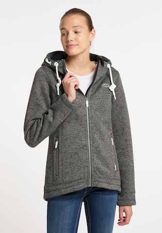 ICEBOUND Fleece Jacket in Grey: front