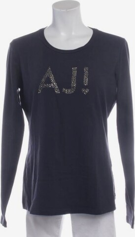 ARMANI Top & Shirt in 4XL in Blue: front