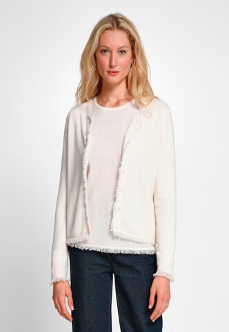 include Knit Cardigan in White: front