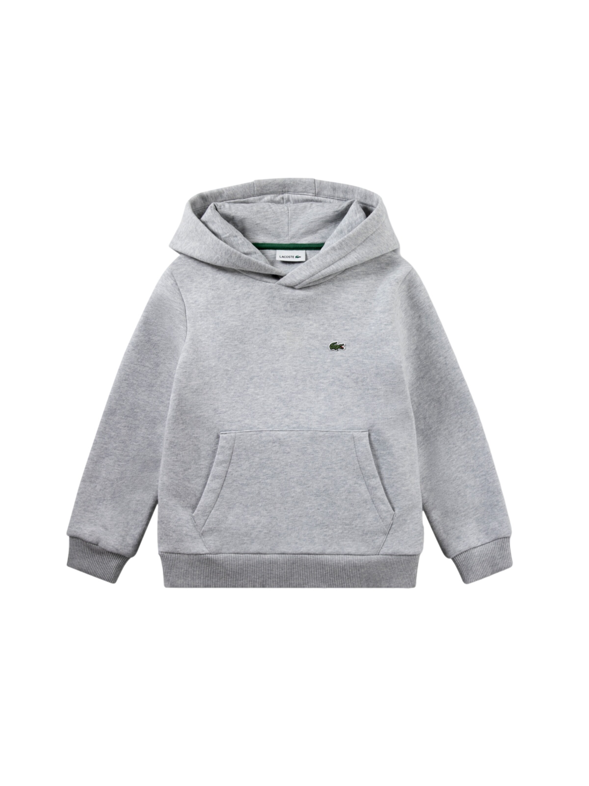 LACOSTE Hoodie 'LCB Core' in Grau: Vorderseite