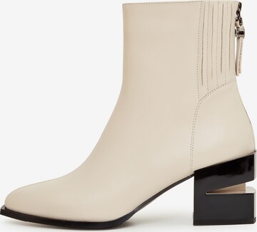 CESARE GASPARI Stiefelette in Beige: predná strana