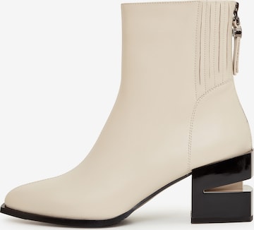 CESARE GASPARI Stiefelette in Beige: predná strana