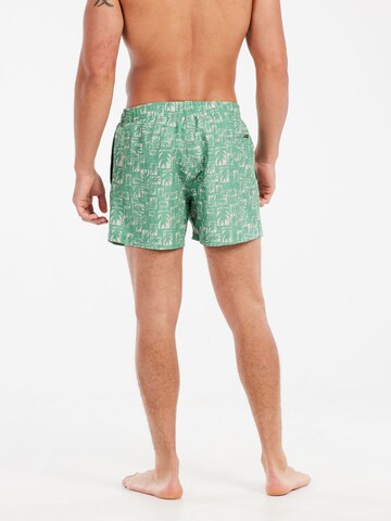 PROTEST Badeshorts 'PRTTifton' in Grün