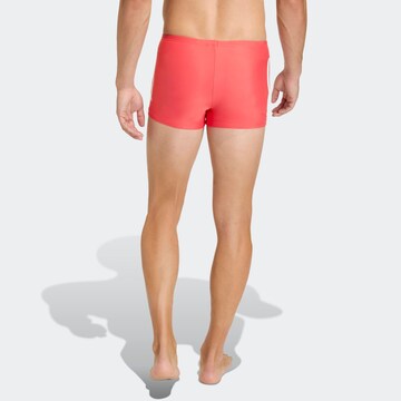 ADIDAS PERFORMANCE Athletic Swim Trunks in Orange