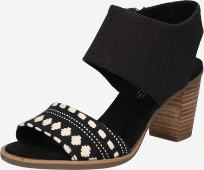 TOMS Sandaal 'MAJORCA' must / valge, Tootevaade