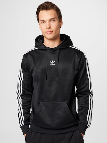 ADIDAS ORIGINALS Sweatshirt 'Adicolor Classics Trefoil' in Black: front