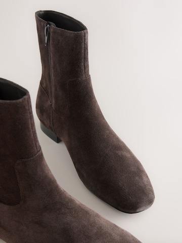 Next Botki po kostki 'Forever Comfort®' w kolorze brązowy