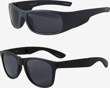 NAME IT - Gafas de sol 'FREY' en negro: frente