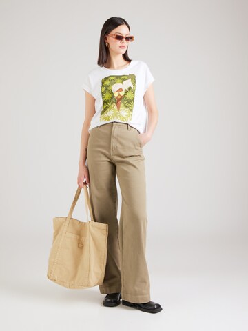 OUI Shirt in Wit