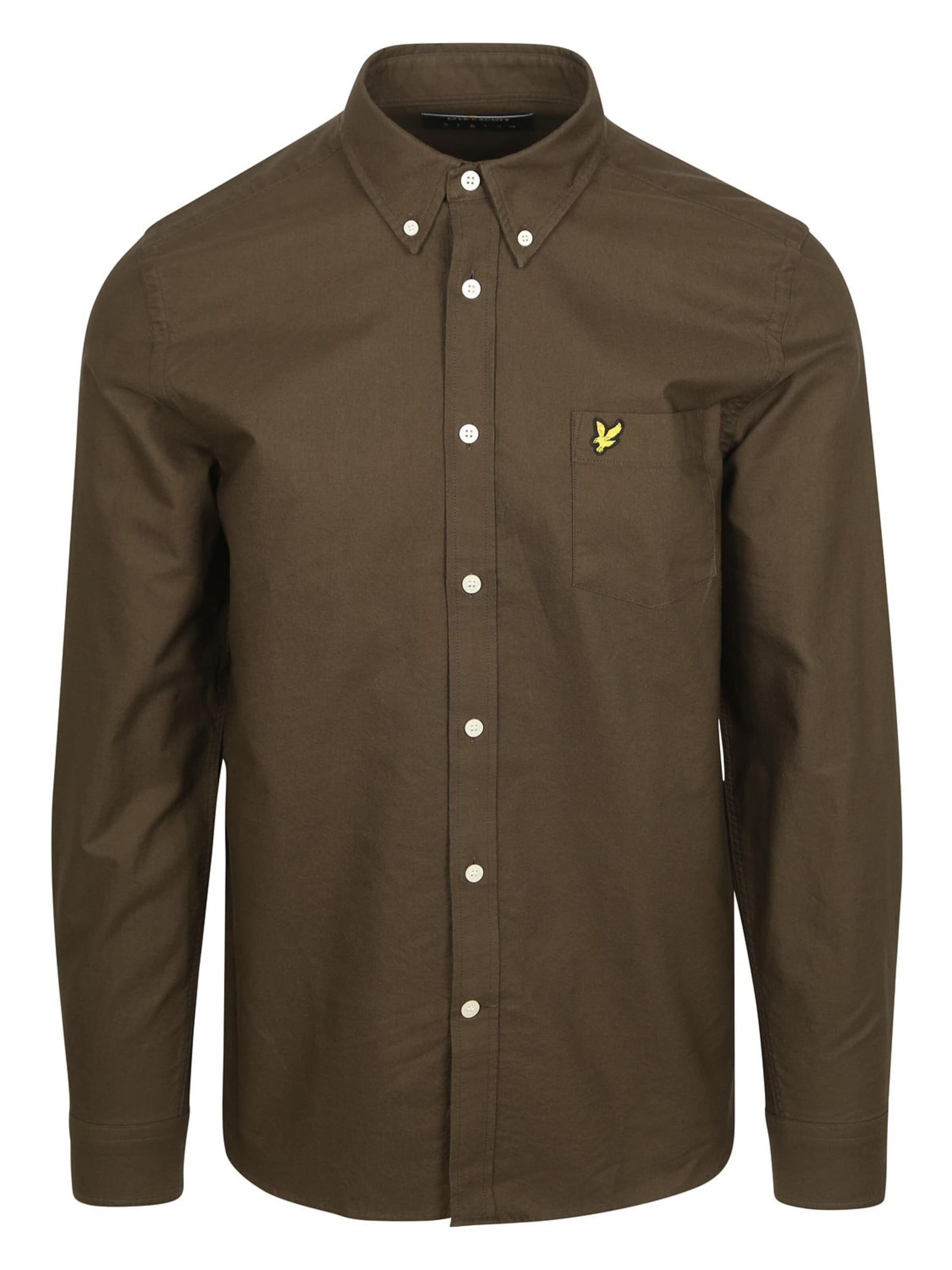 Lyle & Scott Regular Fit Hemd‌‌‌‌‌‌‌‌‌‌ in Grün: Vorderseite
