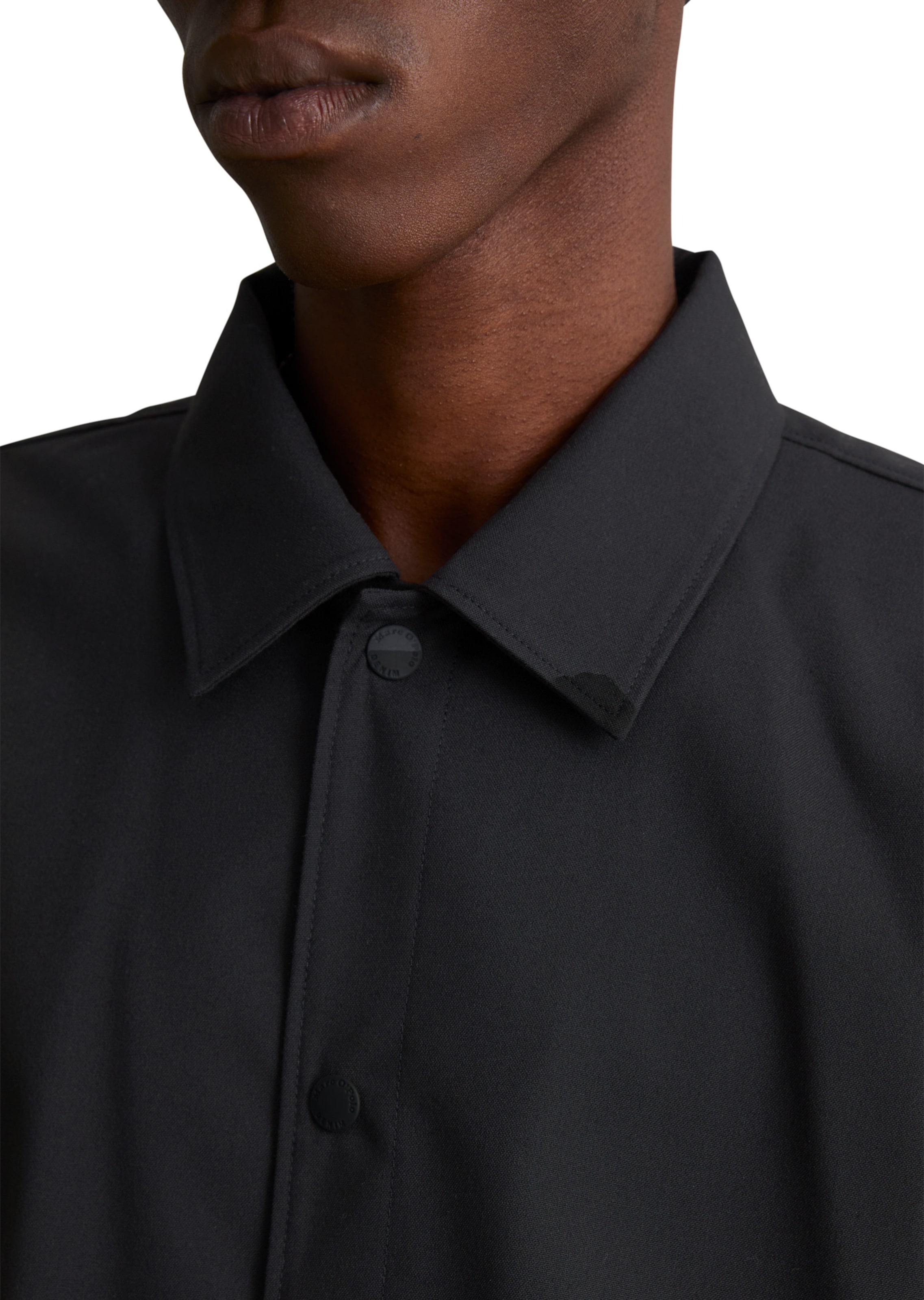 Marc O'Polo DENIM Comfort fit Overhemd in Zwart