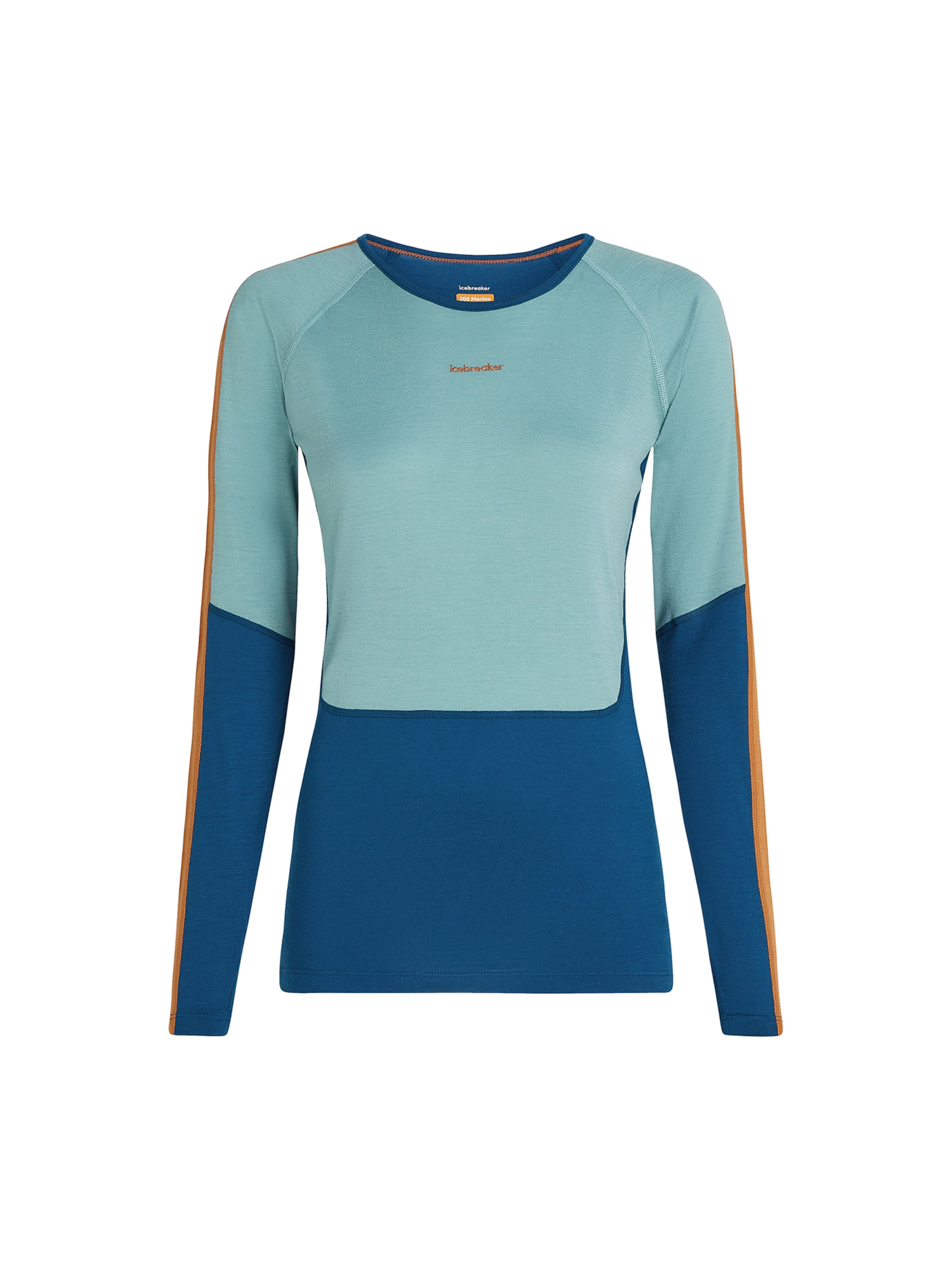 ICEBREAKER Funktionsbluse '200 Oasis' i blå: forside