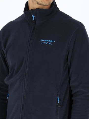 SWEDEMOUNT Funktionele fleece-jas 'Tromsö' in Blauw