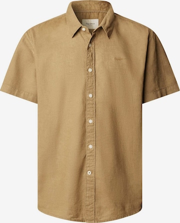 Chemise 'PERCY' Pepe Jeans en beige : devant