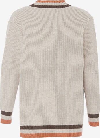 FUMO Knit cardigan in White