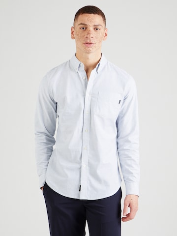 Coupe slim Chemise Dockers en bleu : devant