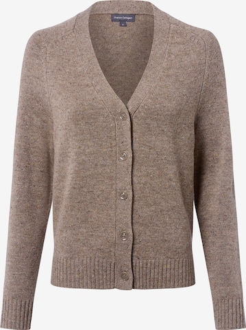 Franco Callegari Gebreid vest in Beige: voorkant