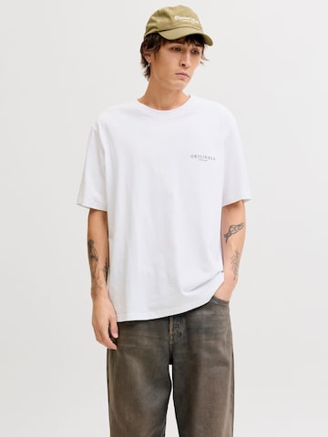 JACK & JONES Shirt 'JORMontauk' in Wit: voorkant