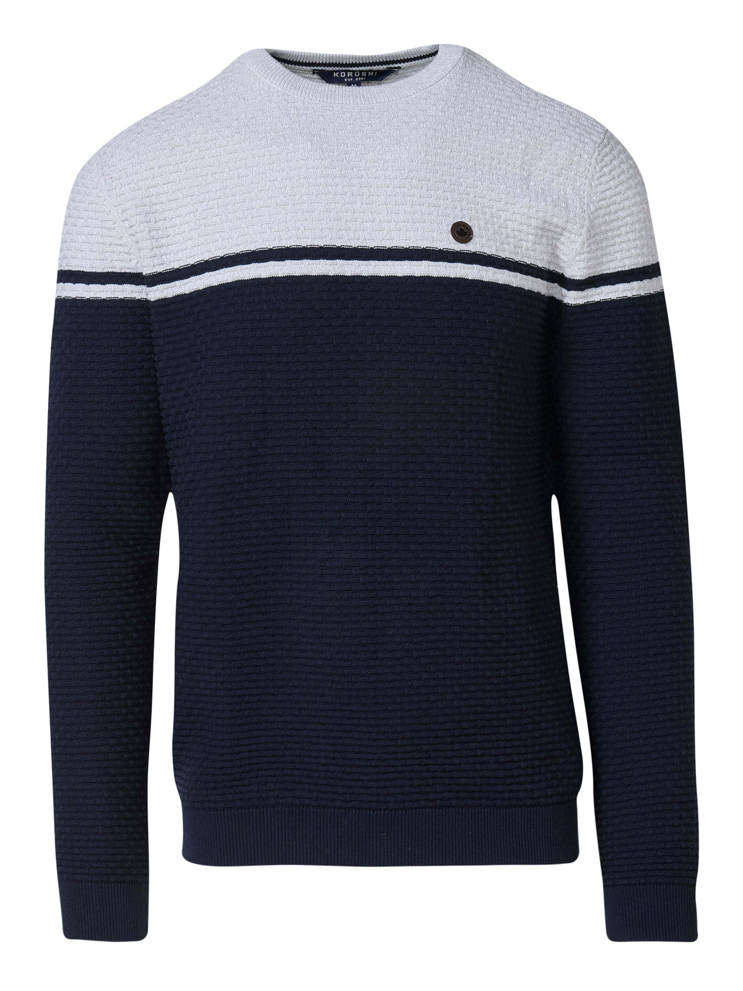 Pullover di KOROSHI in blu: frontale