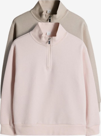 The Set Collegepaita värissä beige: etupuoli