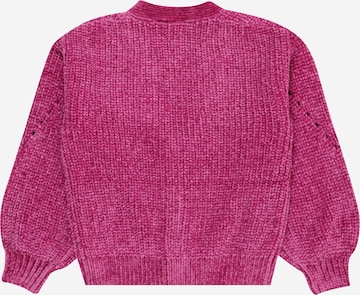 Geacă tricotată de la GARCIA pe roz