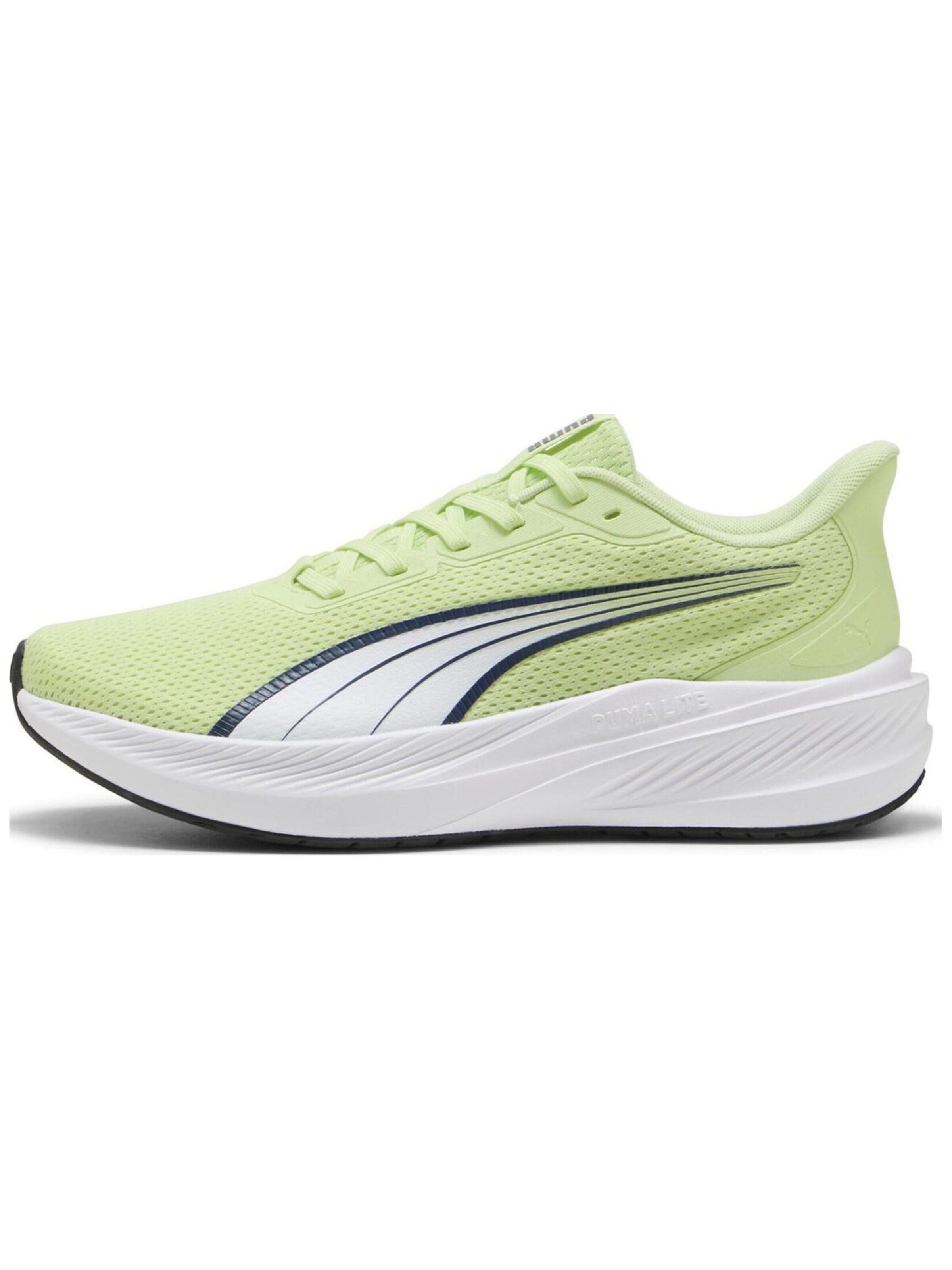 PUMA - Zapatillas sin cordones 'Dasher Lite' en verde: frente