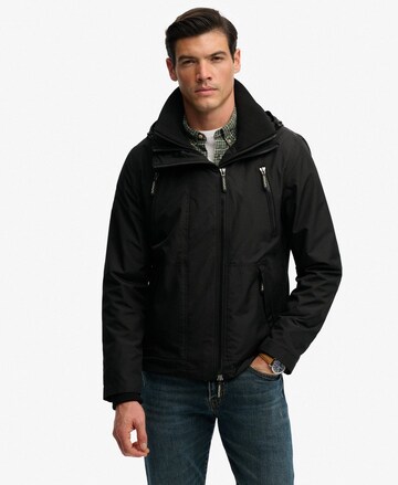 Superdry & Co Jacke 'Mountain' in Schwarz: Vorderseite