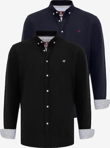 Williot Regularny krój Koszula w kolorze niebieski: przód