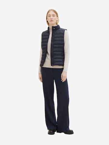 Gilet TOM TAILOR en bleu