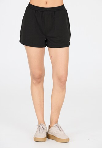 Athlecia Regular Shorts 'Crecy' in Schwarz: Vorderseite
