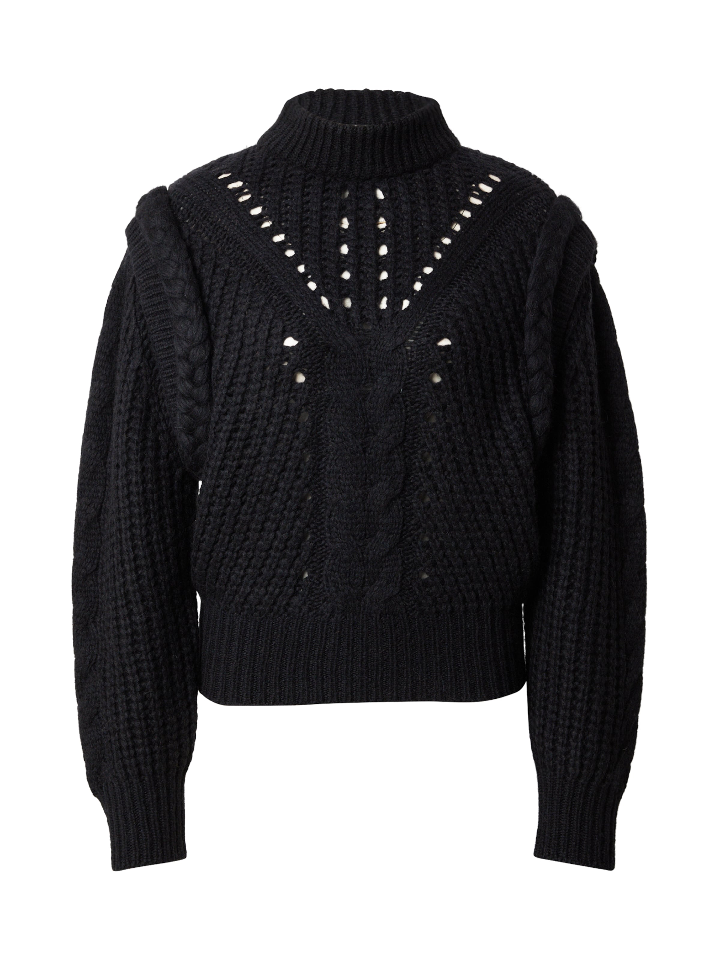 BOSS Kampsun 'C_Fasta', värv must: eest vaates