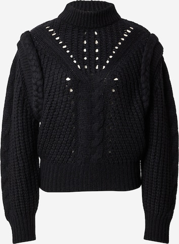 BOSS Neulepaita 'C_Fasta' värissä musta: etupuoli