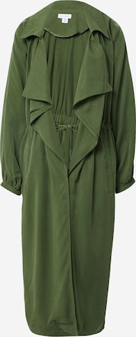 Manteau mi-saison Warehouse en vert : devant