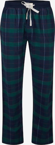 Happy Shorts Pajama Pants in Green: front