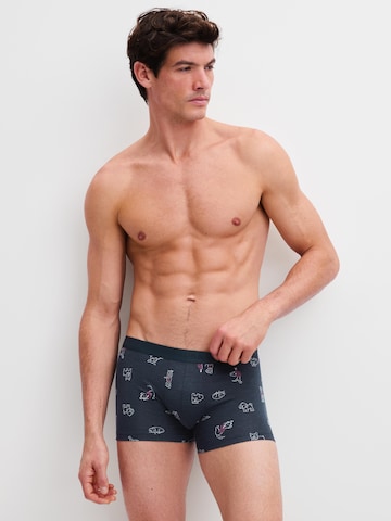 CALIDA Boxershorts 'Family & Friends' in Zwart