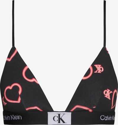 Calvin Klein Underwear BH in koralle / rot / schwarz / weiß, Produktansicht