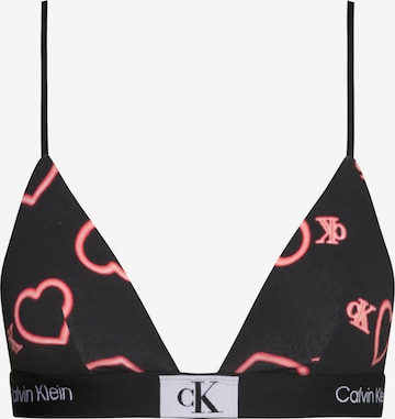 Triangolo Reggiseno di Calvin Klein Underwear in nero: frontale