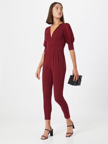 WAL G. Jumpsuit 'UMMI' i röd