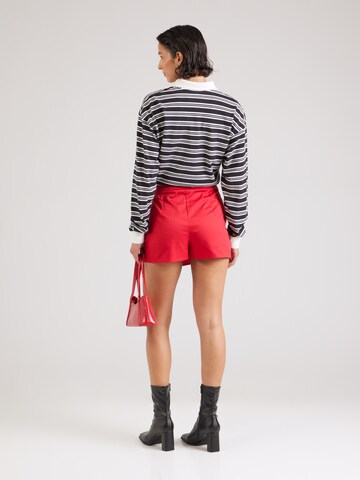Regular Pantalon 'Emma' ABOUT YOU en rouge