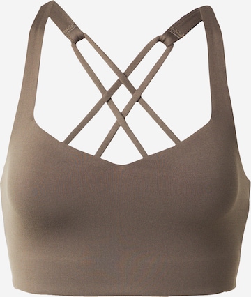 Girlfriend Collective - Sujetador deportivo 'Float Riley Sweetheart' en marrón: frente