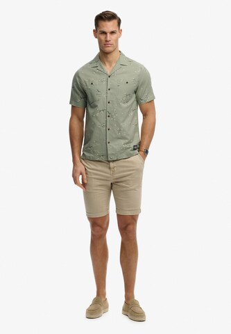 Fit confort Chemise Superdry & Co en vert