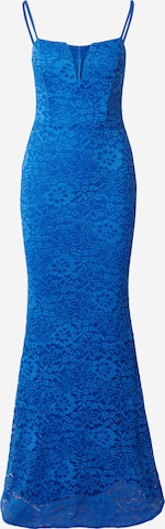 Robe de soirée 'TILLY' WAL G. en bleu : devant