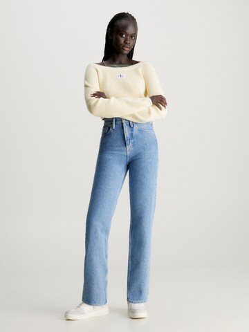 Regular Jean 'HIGH RISE STRAIGHT' Calvin Klein Jeans en bleu