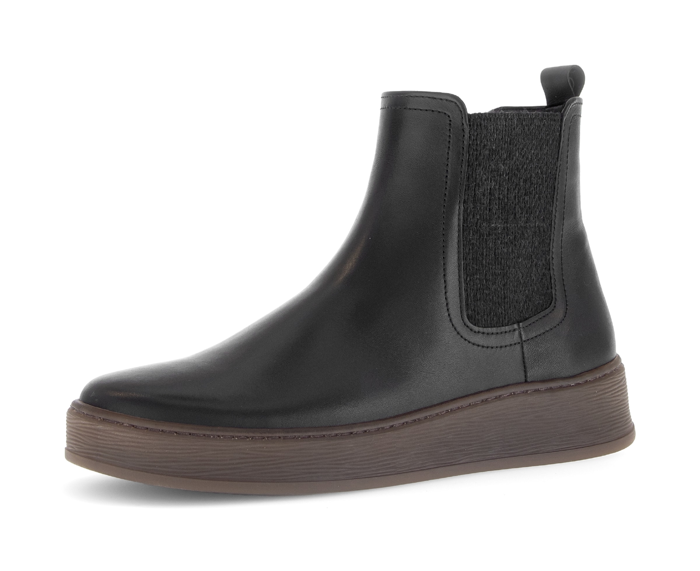 GABOR Chelsea Boots in Schwarz: Vorderseite