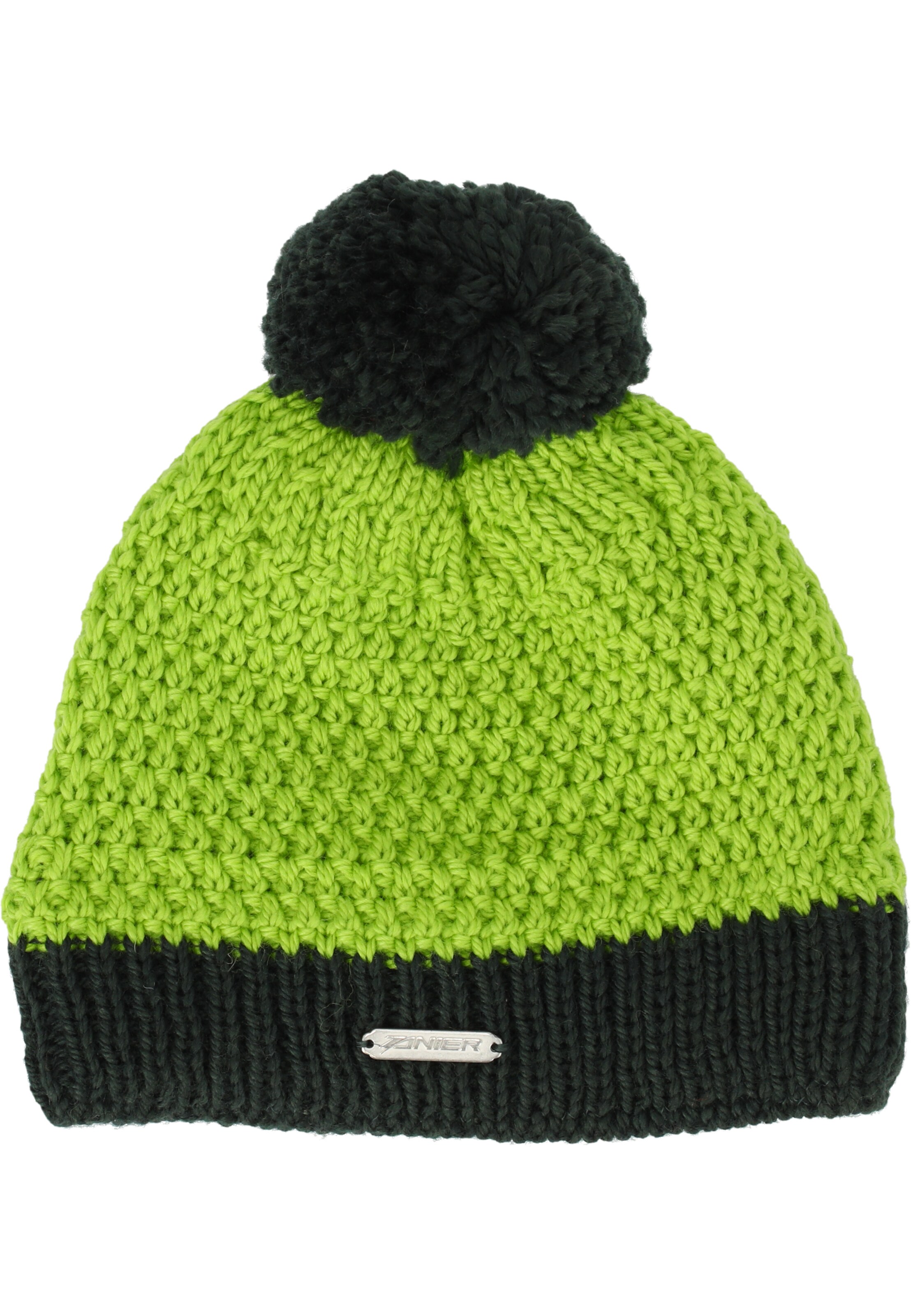 Zanier Beanie 'Ranna UX' in Green: front