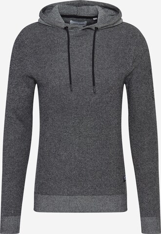 JACK & JONES Regular fit Pulóver 'Cobadge' - szürke: elől