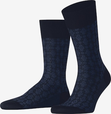 FALKE Socken 'Artwork Tie' in Blau: Vorderseite